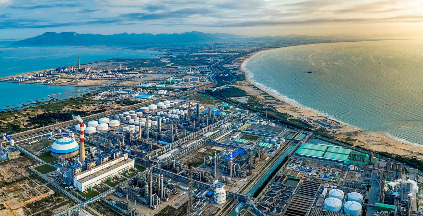 福建古雷石化图片